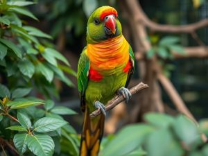 Kakariki czerwonoczelna (papużka kozia): charakter i wymagania hodowlane