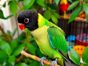 Nierozłączka czarnogłowa (Agapornis personatus): charakter i wymagania hodowlane