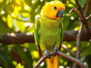 Amazonka żółtogłowa (Amazona oratrix): charakter i wymagania hodowlane