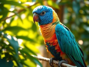 Pionus niebieskogłowy (Pionus menstruus) – charakter i wymagania domowej opieki