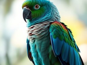 Pionus brązowoskrzydły: charakter i wymagania dotyczące opieki