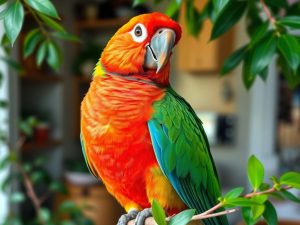 Rudosterka czerwonobrzucha (Pyrrhura perlata) – charakter i wymagania hodowlane