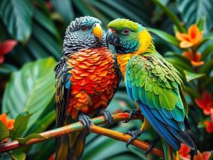 Pionus czy amazonka – porównanie głosu, temperamentu i wymagań opieki domowej